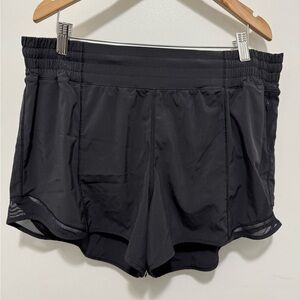Lululemon Black Hotty Hot shorts